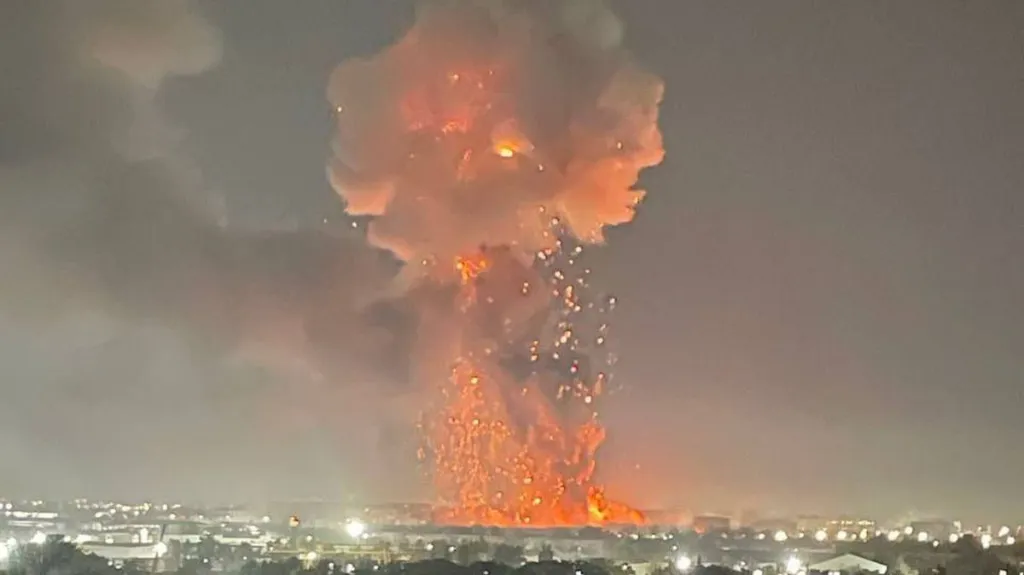 Výbuch v Taškentu