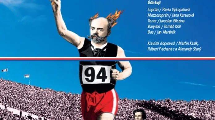 Plakát ke Dvořákovskému písňovému maratonu