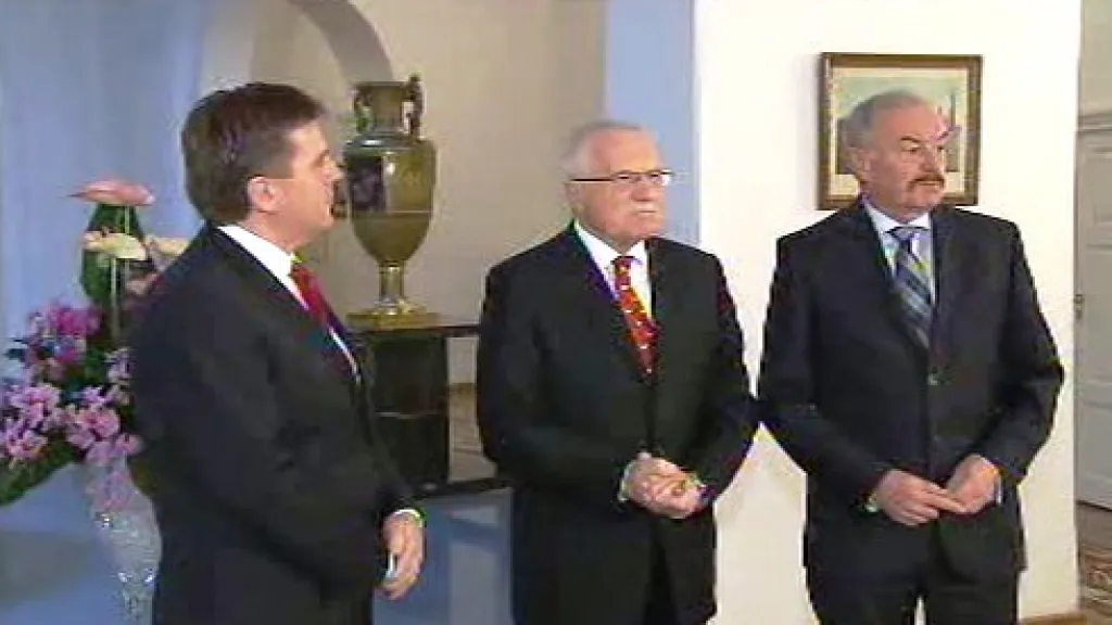 Miloslav Vlček, Václav Klaus a Přemysl Sobotka
