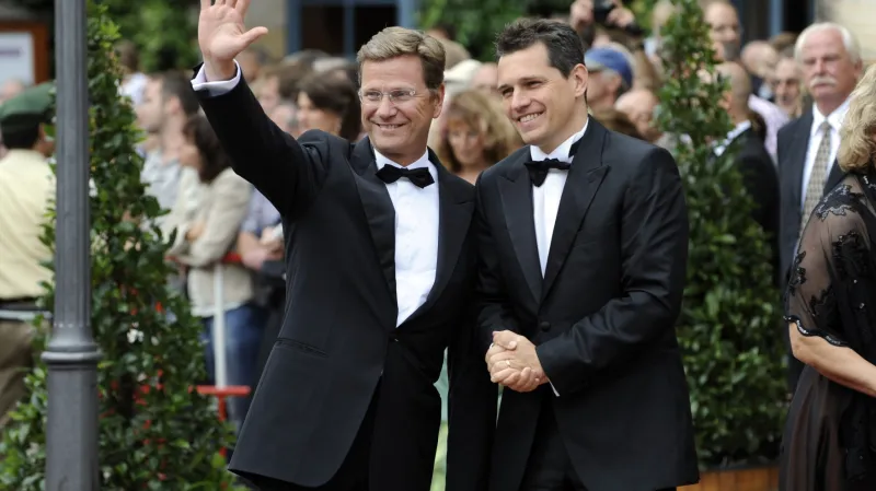 Guido Westerwelle a Michael Mronz