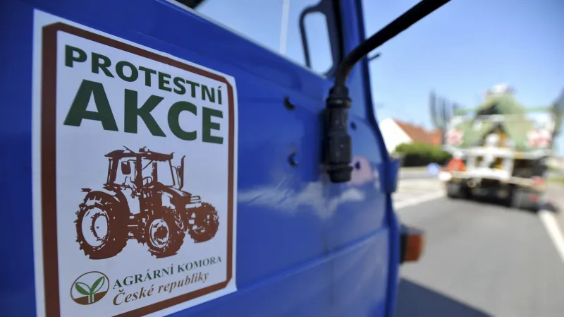 Protest zemědělců
