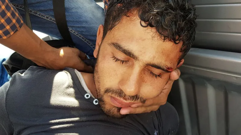 Zadržený egyptský útočník