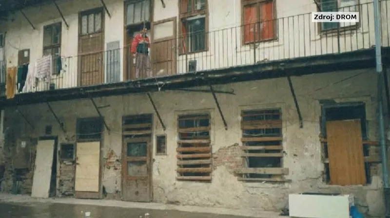 Začátky romského centra DROM