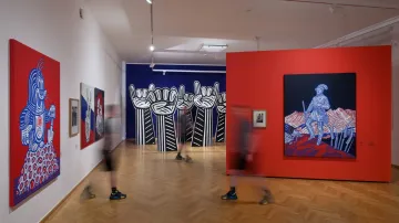 Z výstavy Matúš Maťátko: Bratříčku, drž sa!