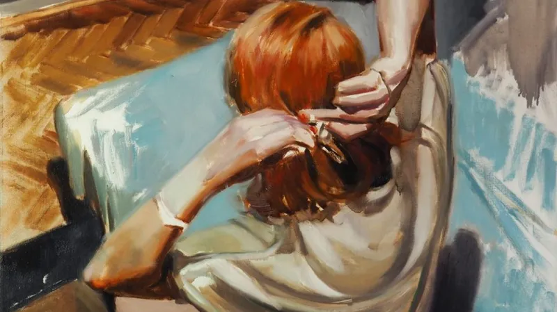 Z výstavy Adély Janské Pro tebe klid (Důl Michal)