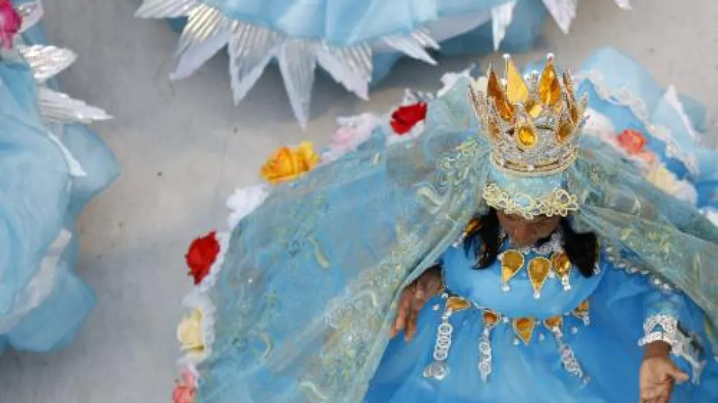 Brazilská taneční skupina Beija-Flor