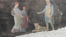Nově objevené fresky v Pompejích