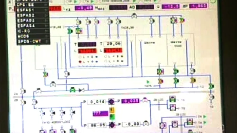 Řídící systém jaderné elektrárny Búšehr