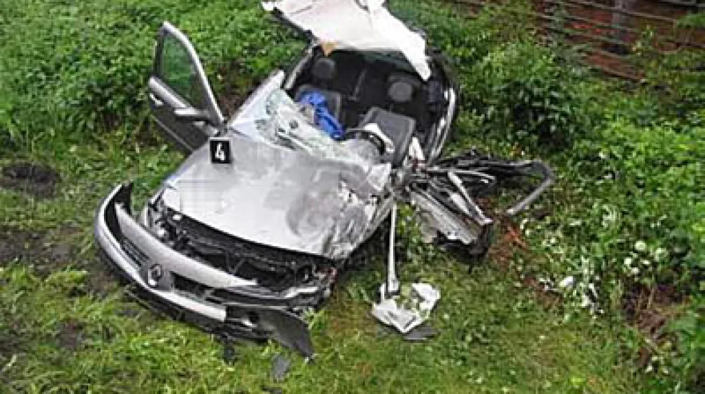 Auto po nehodě