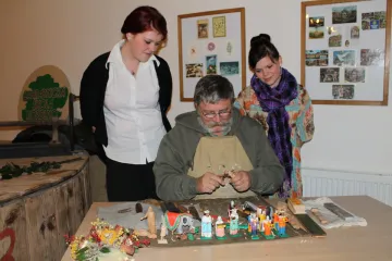 Výstava Krkonošské Vánoce v muzeu v Jilemnici