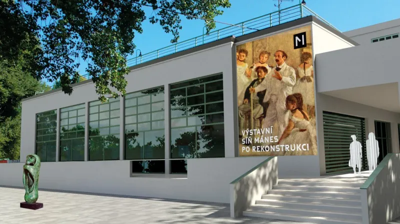 Mánes / návrh rekonstrukce