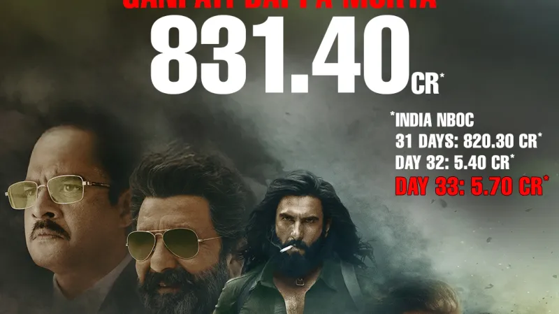 Poděkování studia divákům, že se film Dhurandhar stal nejúspěšnějším hindským filmem v historii Indie