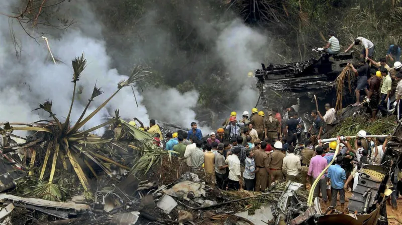 Nehoda letadla v Indii v květnu 2010