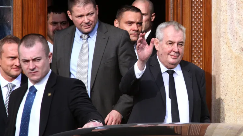 Miloš Zeman v Jirkově