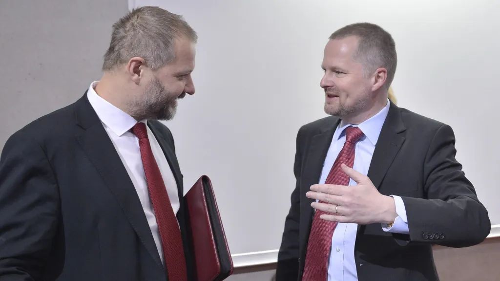 Václav Hampl a Petr Fiala