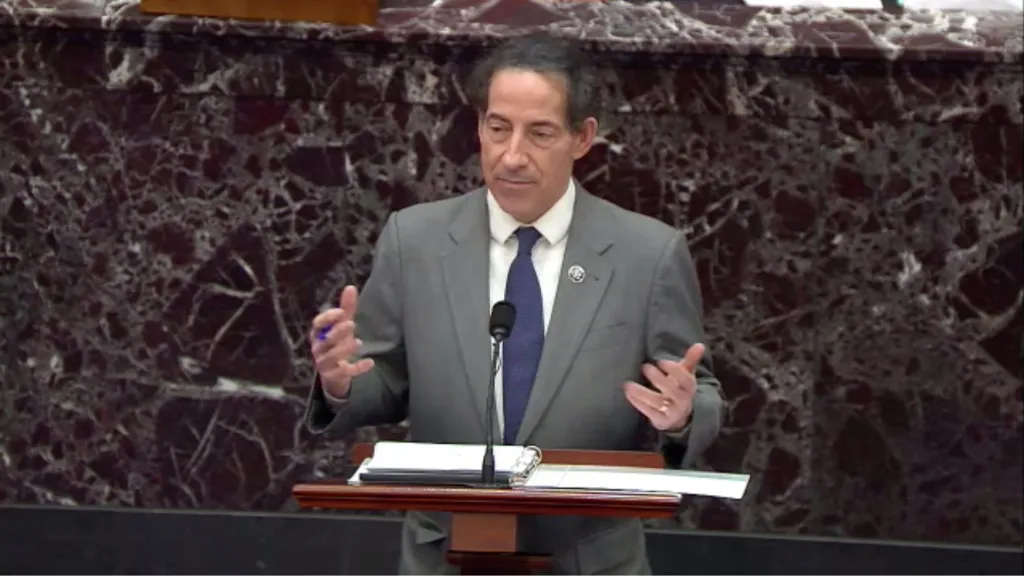 Kongresman Jamie Raskin (demokrat zvolený do Sněmovny reprezentantů za stát Maryland)