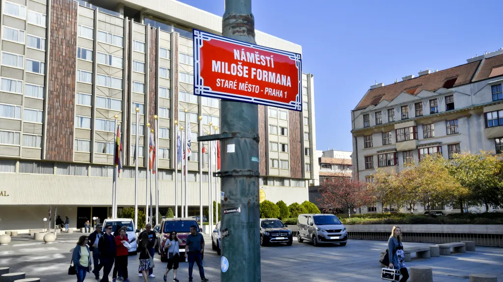 Náměstí Miloše Formana v Praze