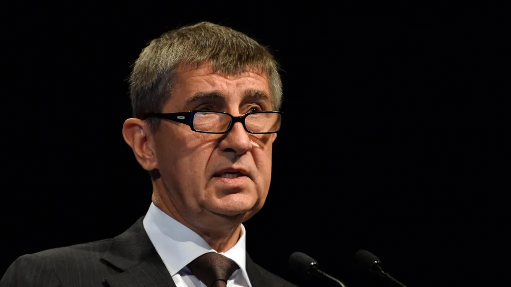 Ministr financí Andrej Babiš (ANO)