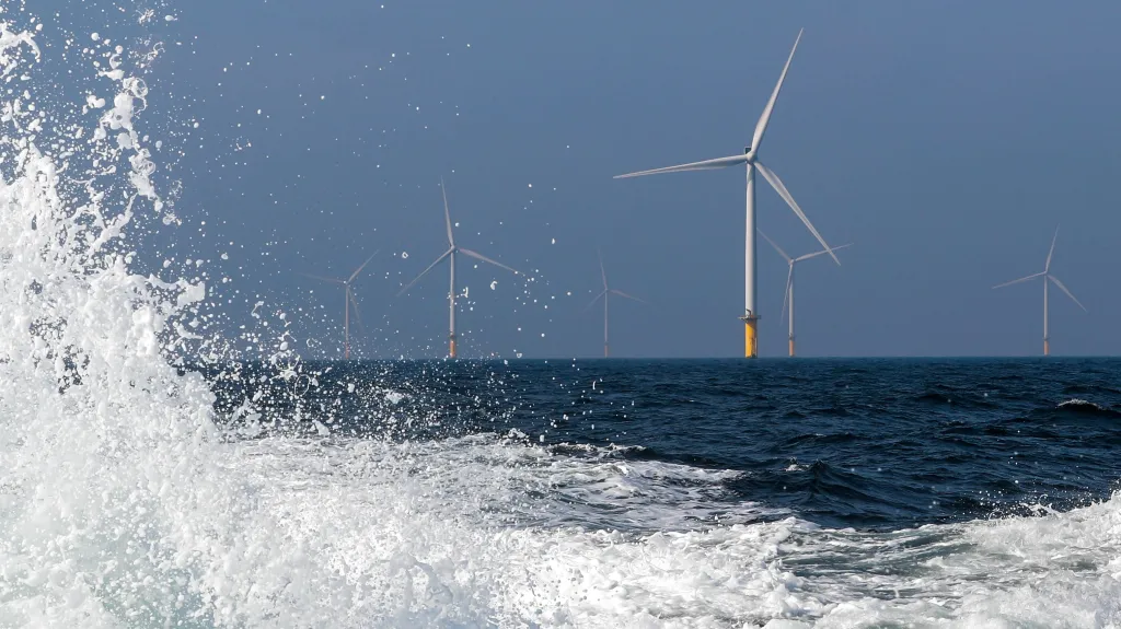 Větrná elektrárna u Amsterdamu