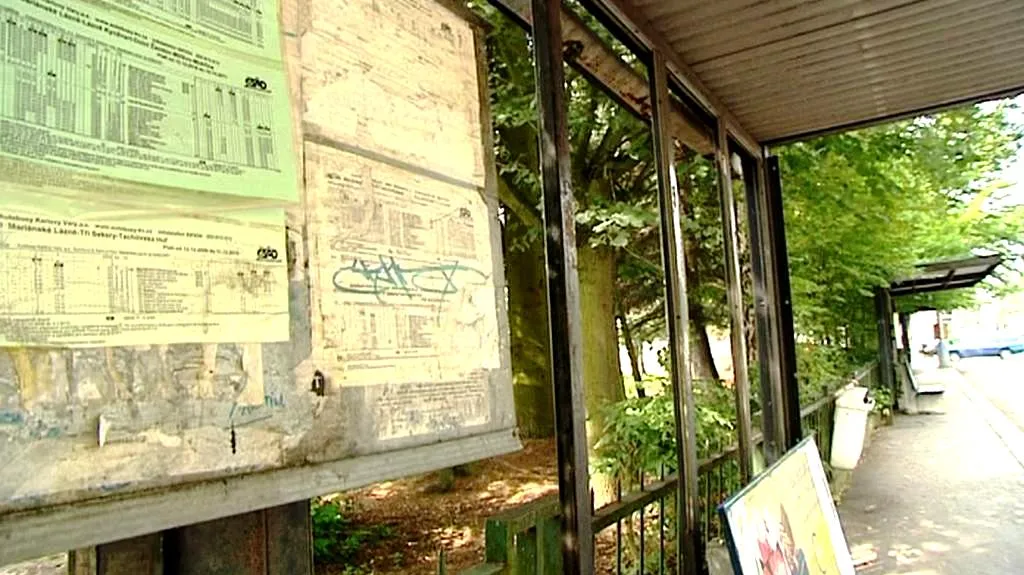 Autobusové nádraží v Mariánských Lázních