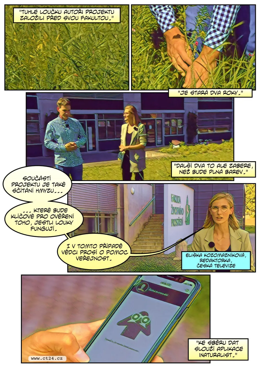 ČZU spustila projekt Praha kvete