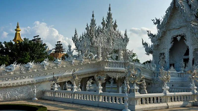 Bílý chrám v Thajsku