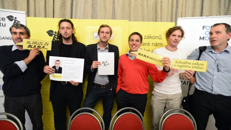 Představitelé projektu Rekonstrukce státu