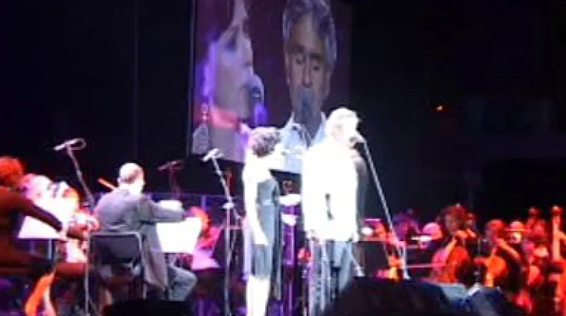 Koncert Andrea Bocelliho a Českého národního symfonického orchestru