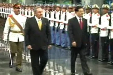Čína posiluje vztahy s Kubou