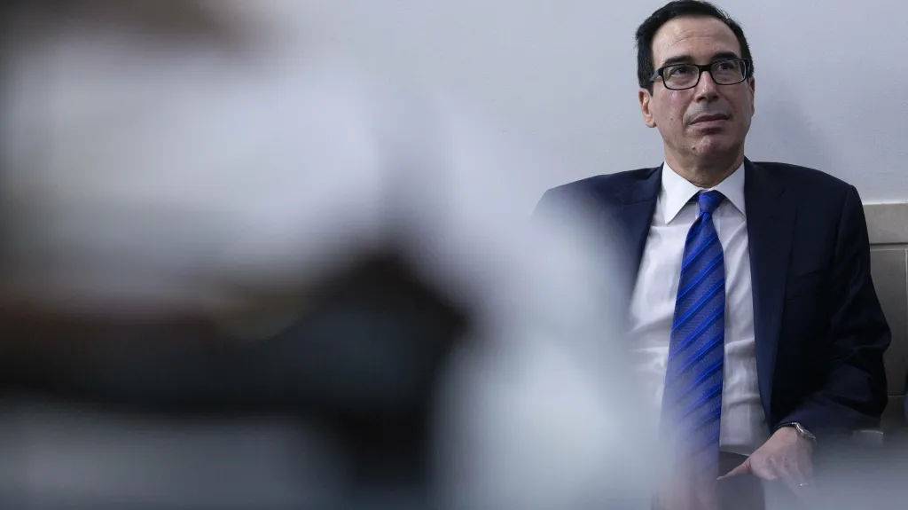 Americký ministr financí Steven Mnuchin