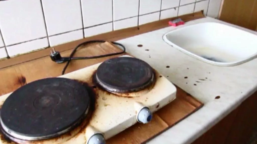 Kuchyň v ubytovně Předvoj