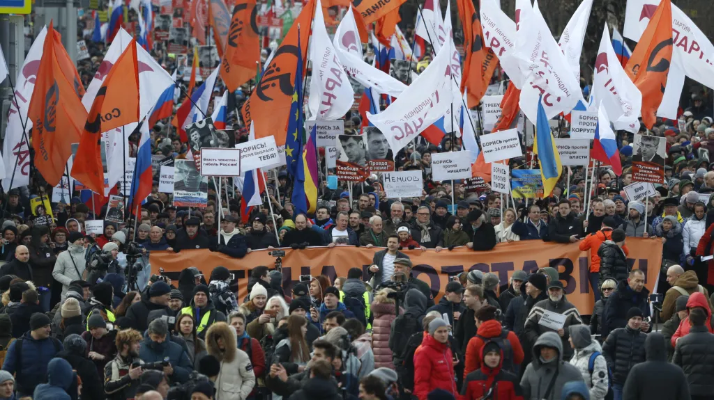 Demonstrace v Moskvě