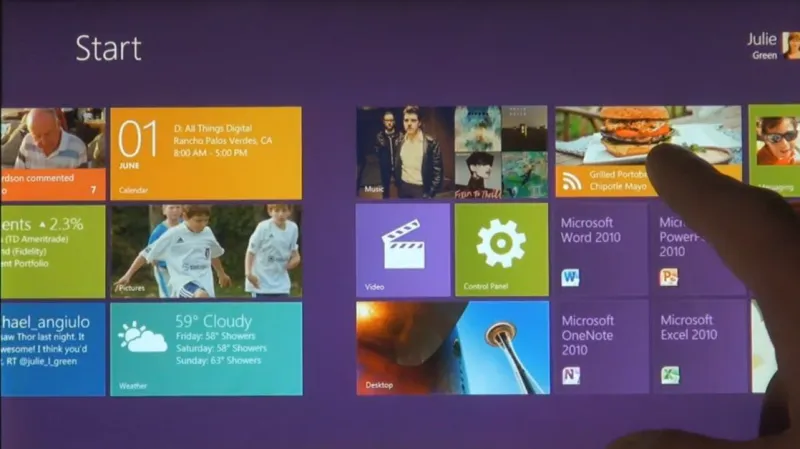 Představení Windows 8