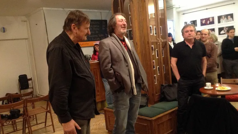 Jef Kratochvil, Bolek Polívka a režisér Rudolf Chudoba