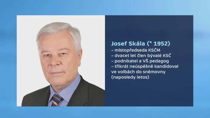 Josef Skála  vizitka