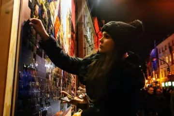 Obrazem: Slavnostní atmosféra panovala na Národní třídě až do noci