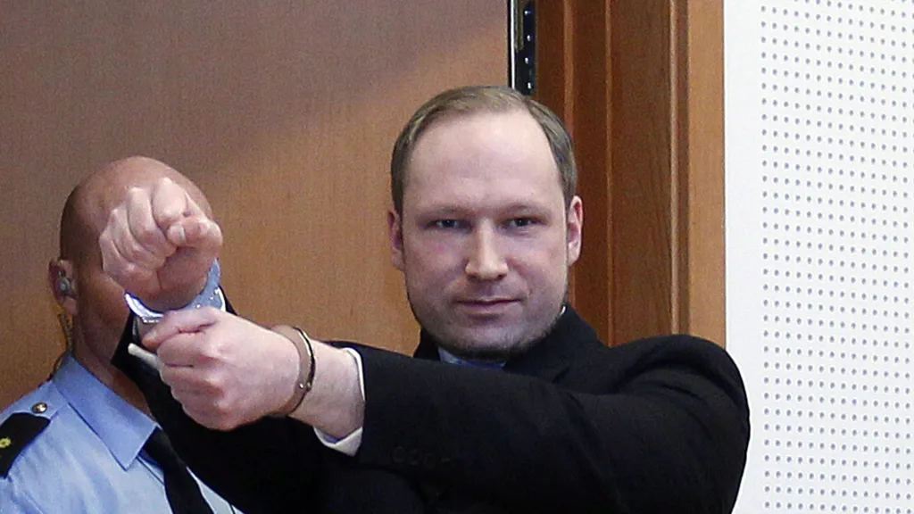Anders Breivik u soudu
