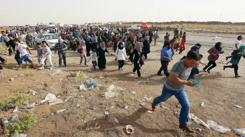 Půl milionu obyvatel Mosulu muselo utéct před boji