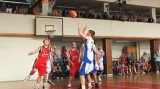Basketbalový zápas v Boskovicích