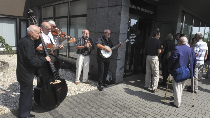 Pohřeb Pepy Streichla