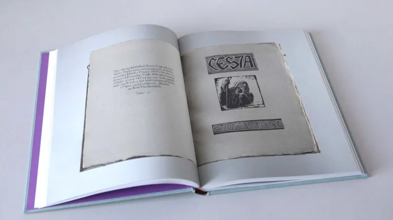 František Bílek a kniha