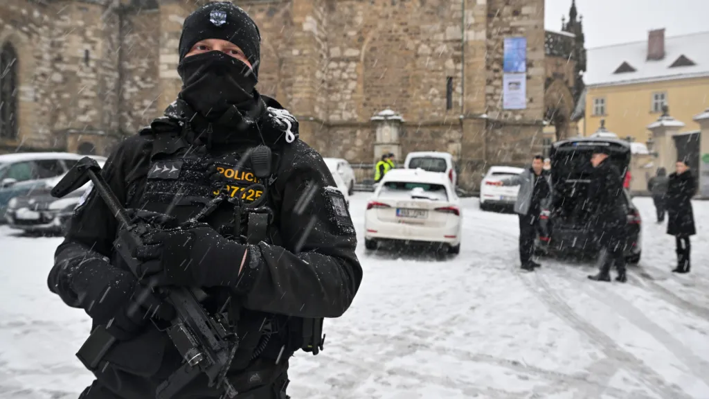 Policista v Brně