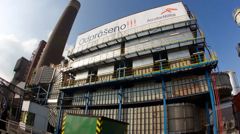 Huť společnosti ArcelorMittal v Ostravě