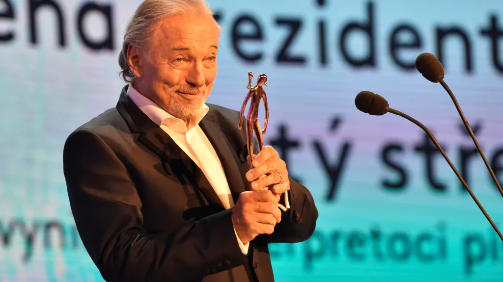 Karel Gott převzal Zlatý střevíček