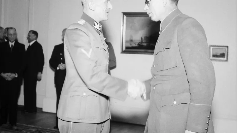 Karl Hermann Frank a Andrej Andrejevič Vlasov