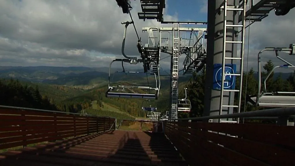 Lanovka v Beskydech
