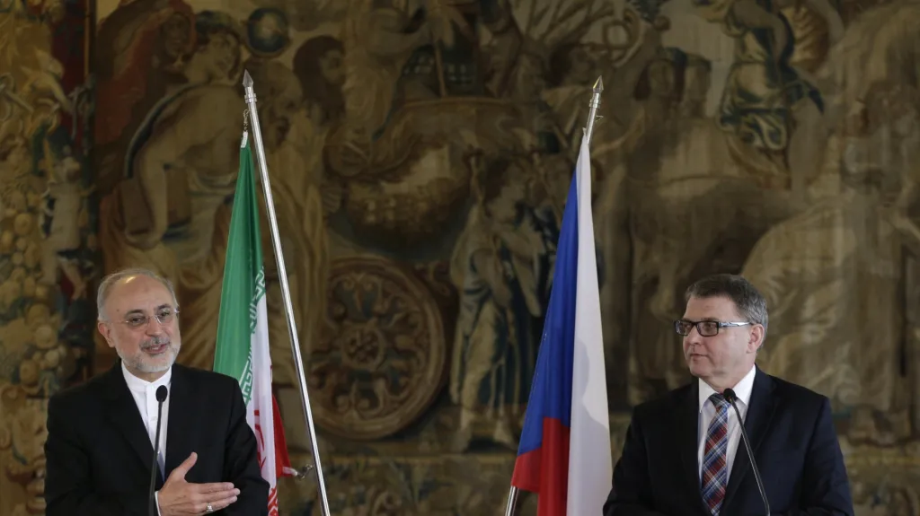 Lubomír Zaorálek a Alí Akbar Sálehí