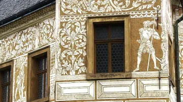 Sgrafita přerovského zámku