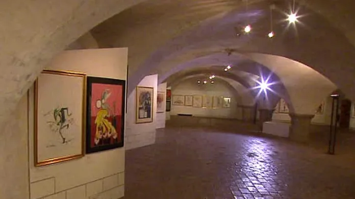 Výstava Geralda Scarfa v Egon Schiele Art centru v Českém Krumlově 18. 4. 2012