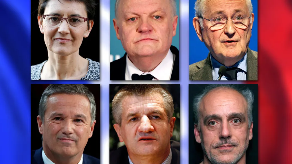 Kandidáti bez reálné šance na postup do 2. kola